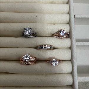 Stunning Silver and Gold Rings Collection